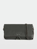 SAC POCHETTE ROCK GRIS ZADIG&VOLTAIRE