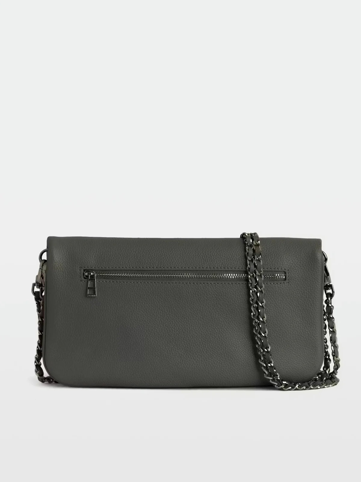 SAC POCHETTE ROCK GRIS ZADIG&VOLTAIRE